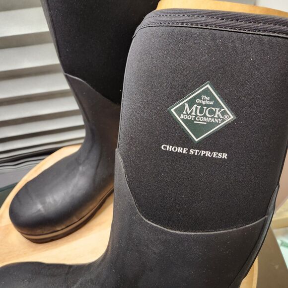 Muck Boot Steel Toe Work Boots – Men’s Size 12, Puncture Resistant, Waterproof - Picture 11 of 11